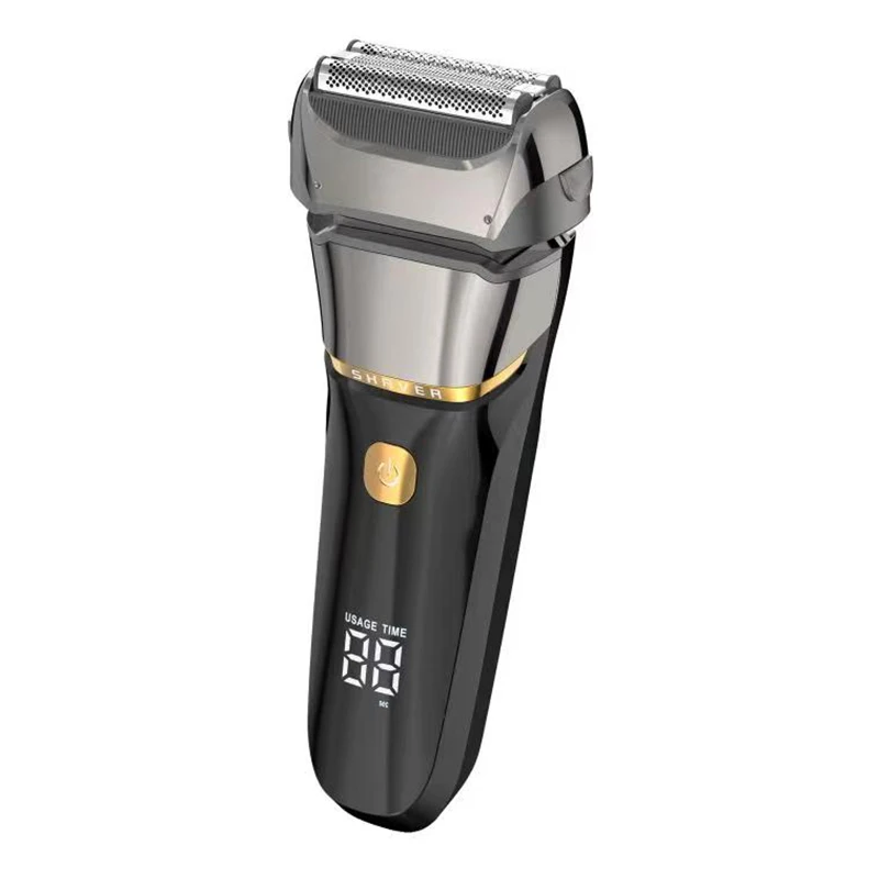 Electric Shaver for Men Waterproof LED Cordless Rechargeable USB Hair Trimmer