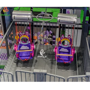 2026 New Style High Altitude Intelligent Sliding Chair Peculiar Amusement Flying Chair Equipment for Kids Playground Indoor