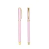 Varilla colgante de oro rosa con núcleo negro