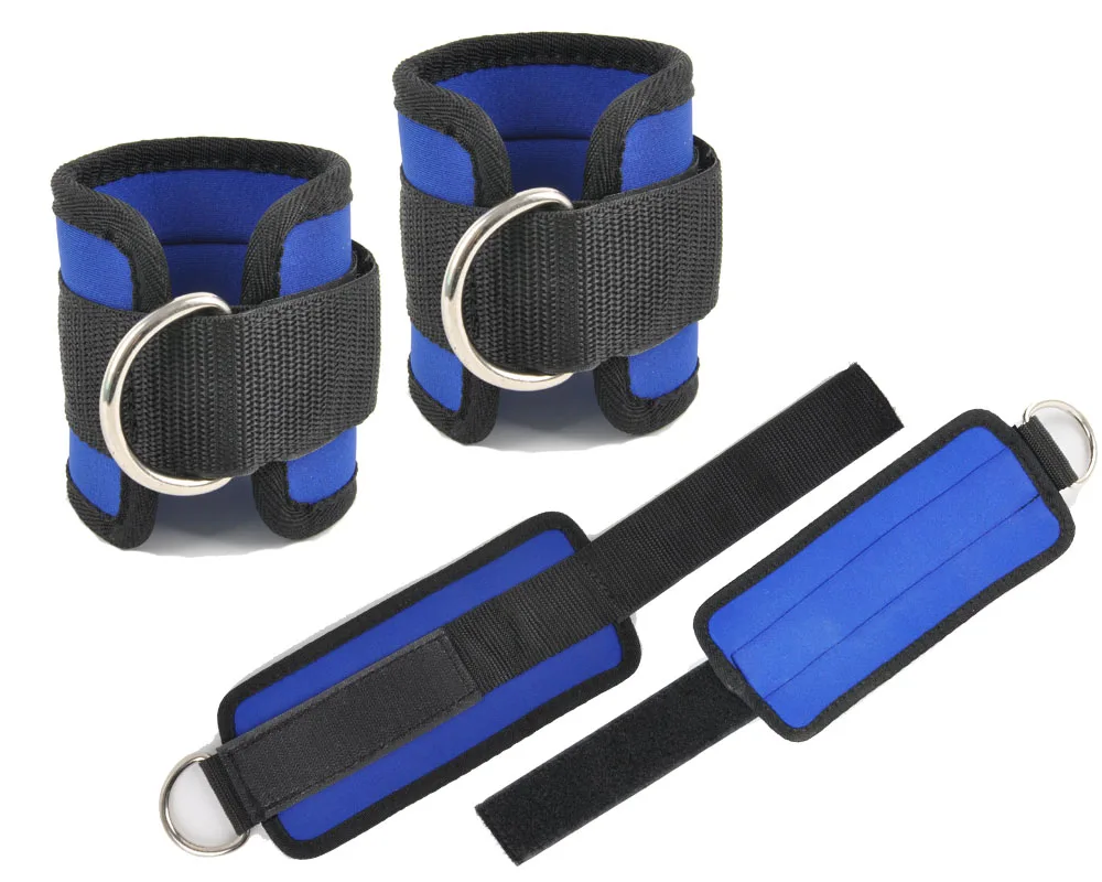 Ankle Straps for Cable Machines Adjustable Workouts with Durable Cuffs 