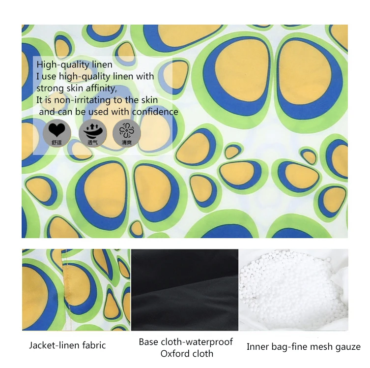 IStapromo Gifts Good Quality Modern Custom Print Bean Bag Chair Lazy Outside Beanbag Chair