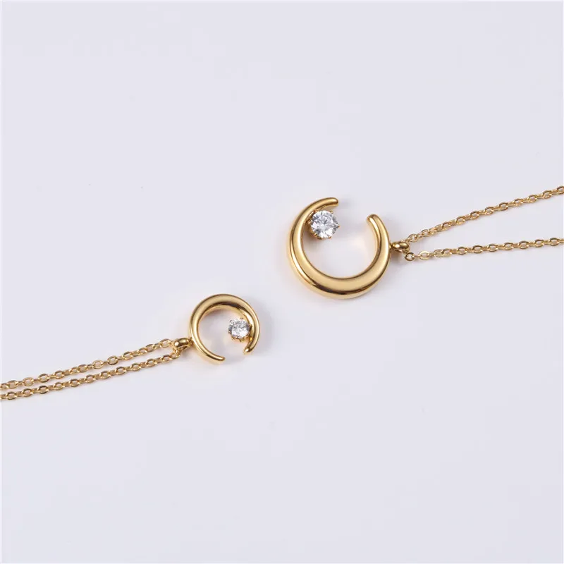 Sland Stainless Steel Women Gold Plated 