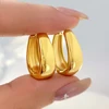 18K gold plated White Stone