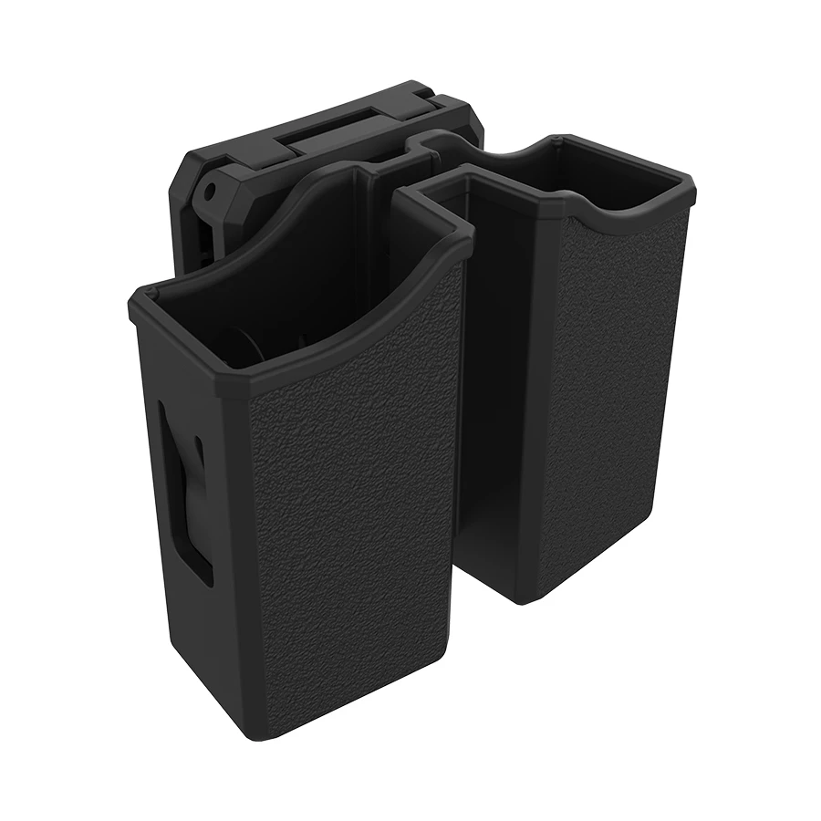 Universal Double Magazine Pouch 9mm .40 Double Stack Mag Holder Dual Stack Mag 
