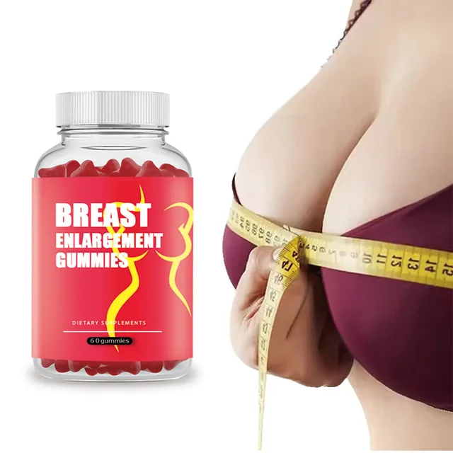 Dietary Supplement Increase Fullness Lift Firm Sagging Healthcare Supplement 100% Natural Women's Breast Enlargement Gummies