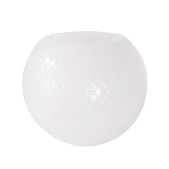 Decorative Handblown Opal White Glass Lamp Shade For Wall Lamp Or Pendant Lamp