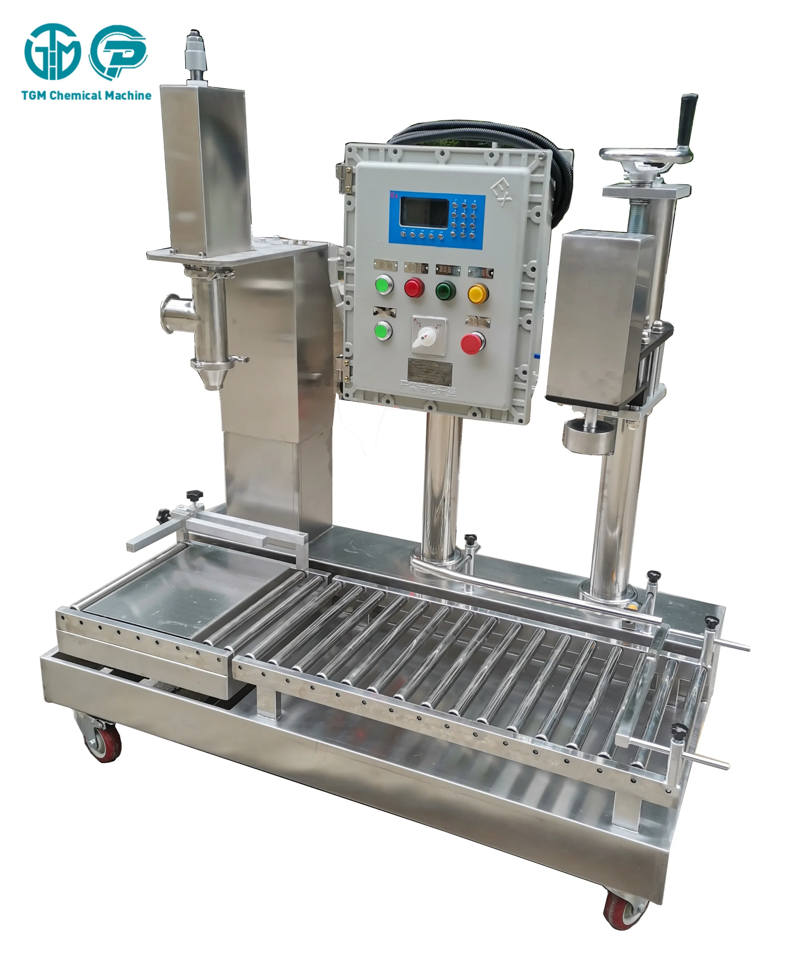 Semi automatic paint filling machine   aerosol paint filling machine apply to ink putty coating
