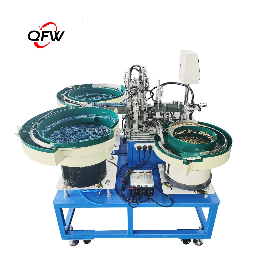 QFW Non-Standard Equipment Automatic Hair Clip Assembly Machine