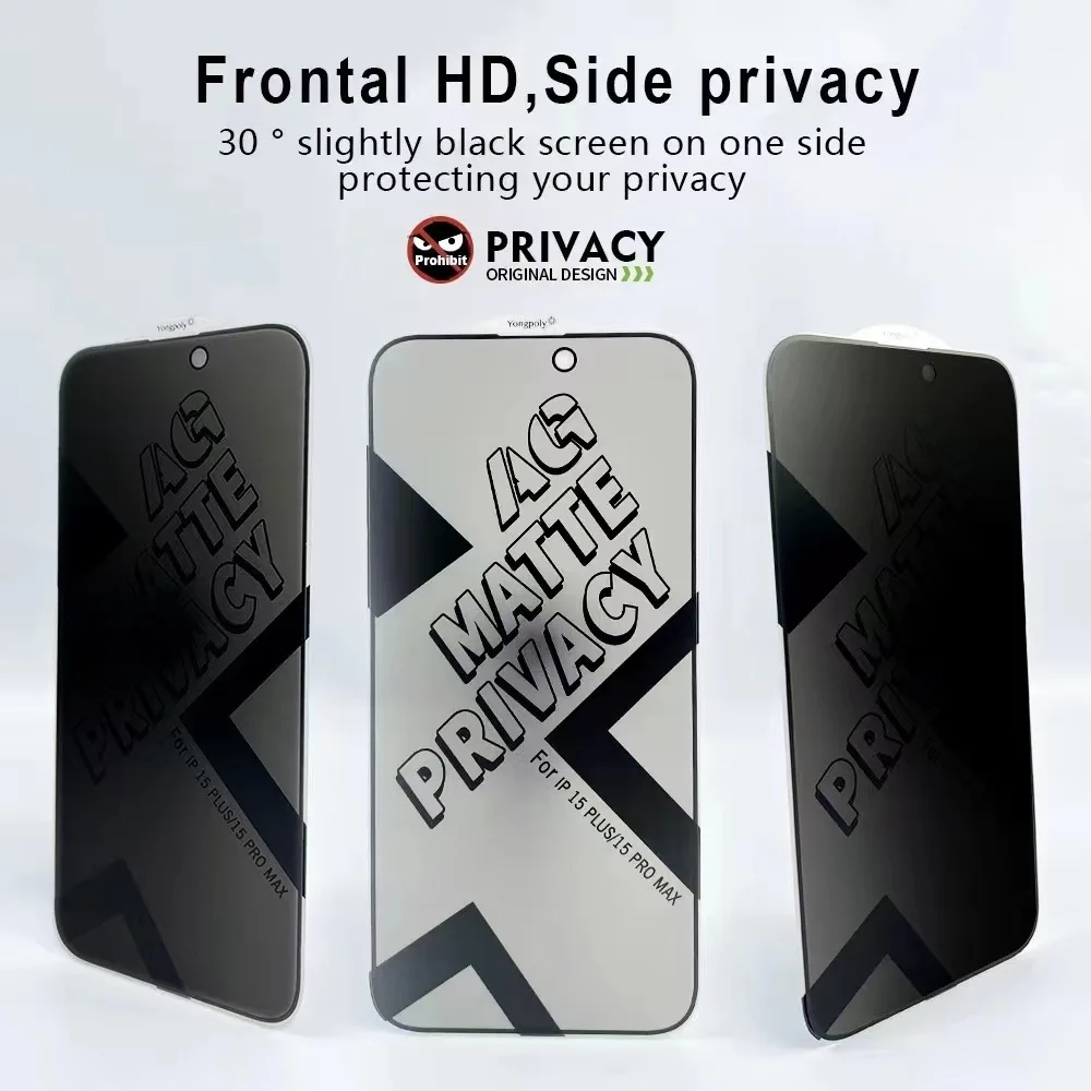 3 Pezzi Di Vetro Temperato Per La Privacy, Per IPhone 12 11 Pro - Foto 6