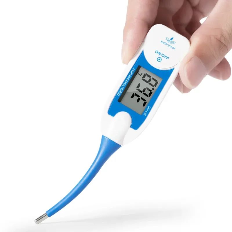 Pet Thermometer Digital Veterinary Thermometer with Flexible Instant Reading and Memory Function Temperature Instruments