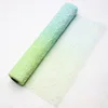 Bleu ciel + vert fruit