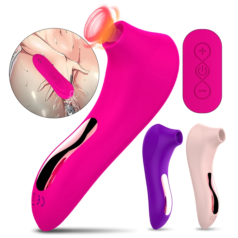 Waterproof Rechargeable Nipple Clitoris Sucking Vibrator Mini Clit  