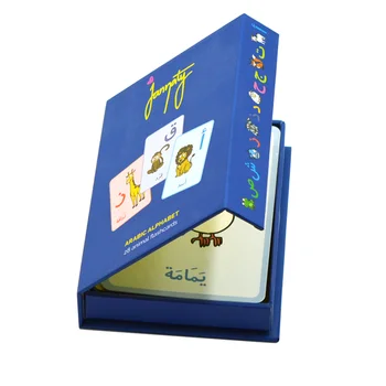 Custom high quality Packaging game Children Card Kids Playing cards flash paper card