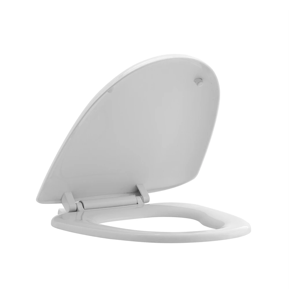 Подгонянный цельный керамический чехол для унитаза с функцией замедления работы прочный пластиковый дизайн