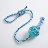 Long shoelace interactive ball Blue