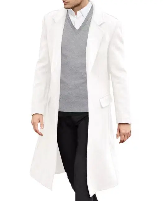 Men's coat Long sleeve long autumn winter warm knitting high quality wholesale factory custom size_voghion.com