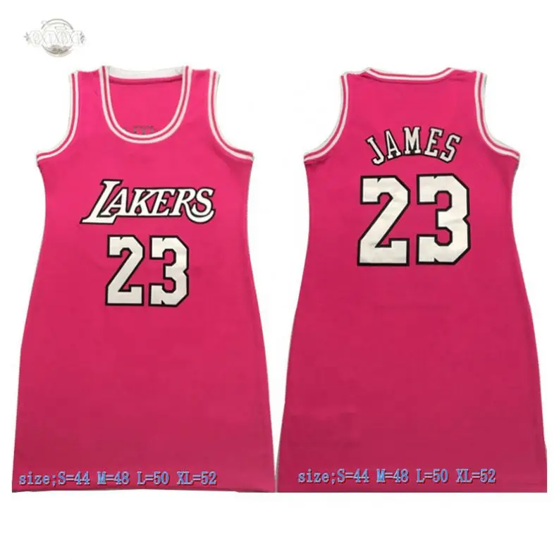 Jersey Dress Lakers Pink