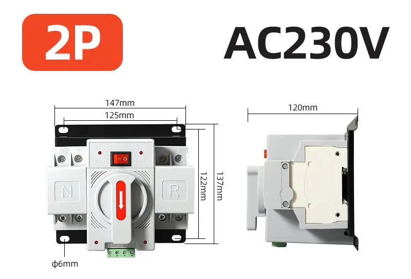 Speed Controllers Regulators, 2P, 63A, ATS - detail 4