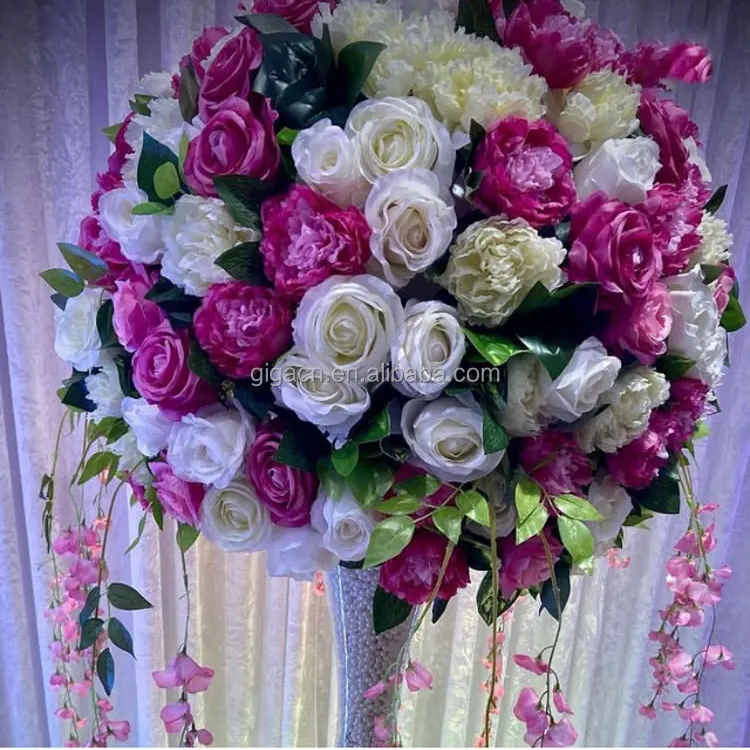 Giga China New Type Flower Centrepiece For Weddings Cheaper Price