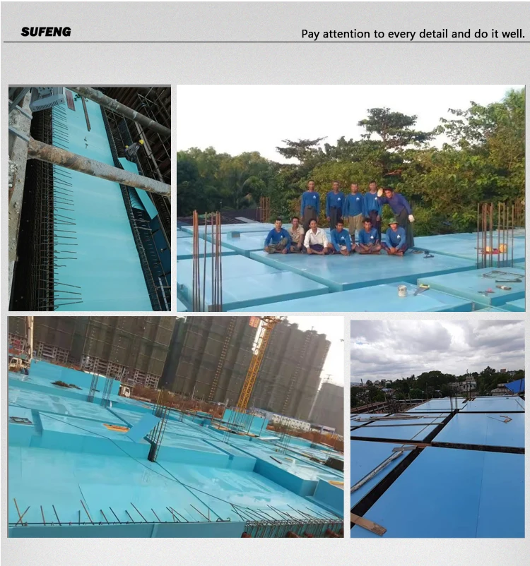 Qualitative High Strength Reusable PVC Formwork for Concrete Pouring ...