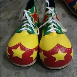Alibaba, оптовая продажа обуви showtime со шнуровкой и двумя звеньями, верхняя специальная музыкальная обувь клоуна на заказ