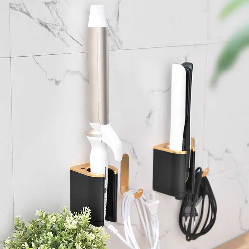 No Drilling Required Hair Styler Holder For Hair Curler Hair