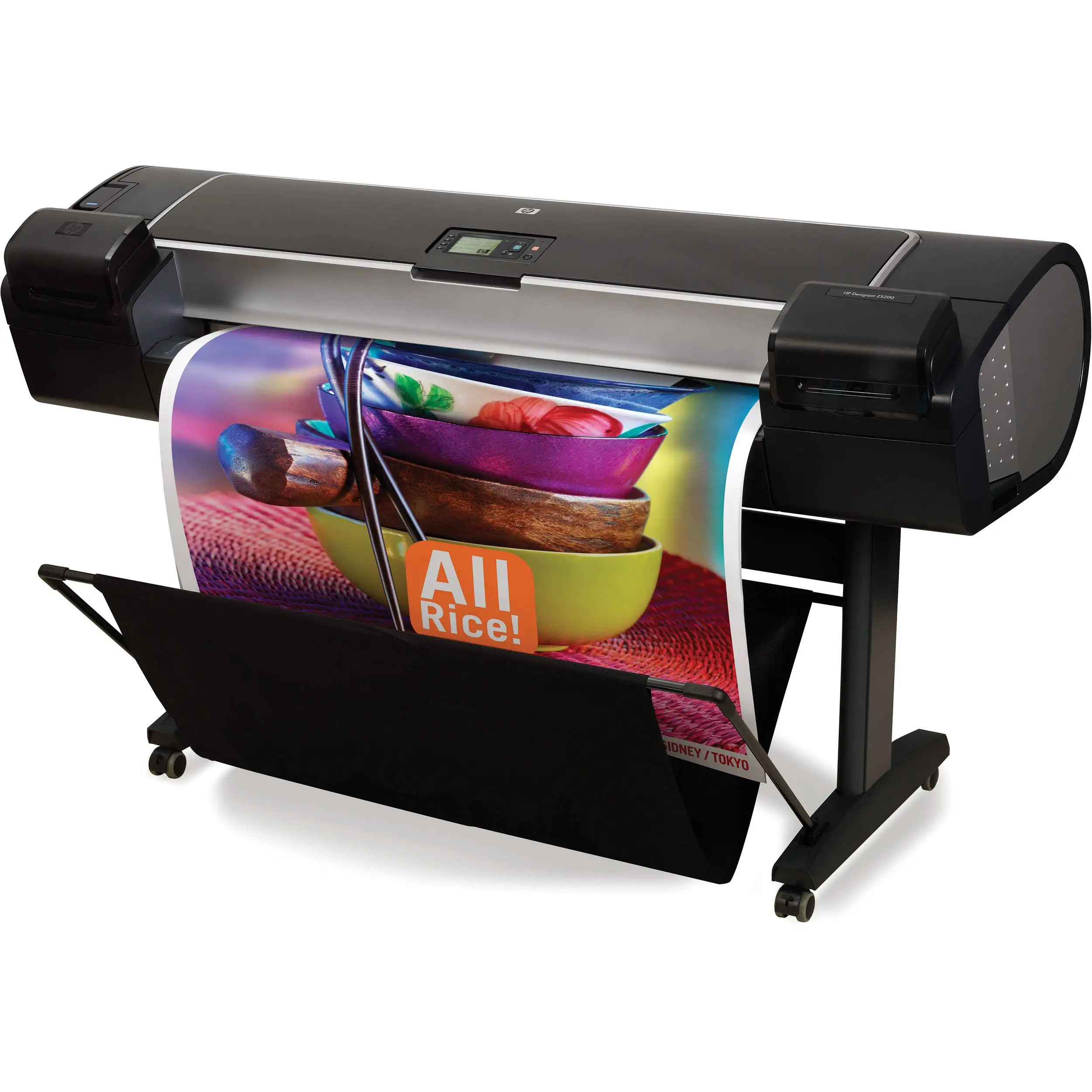 Refurbished A0 B0 Paper Printer for HP DesignJet Z5200 Z5400 Plotter Cutting Machine 44-inch Inkjet Color Wide Format Printer