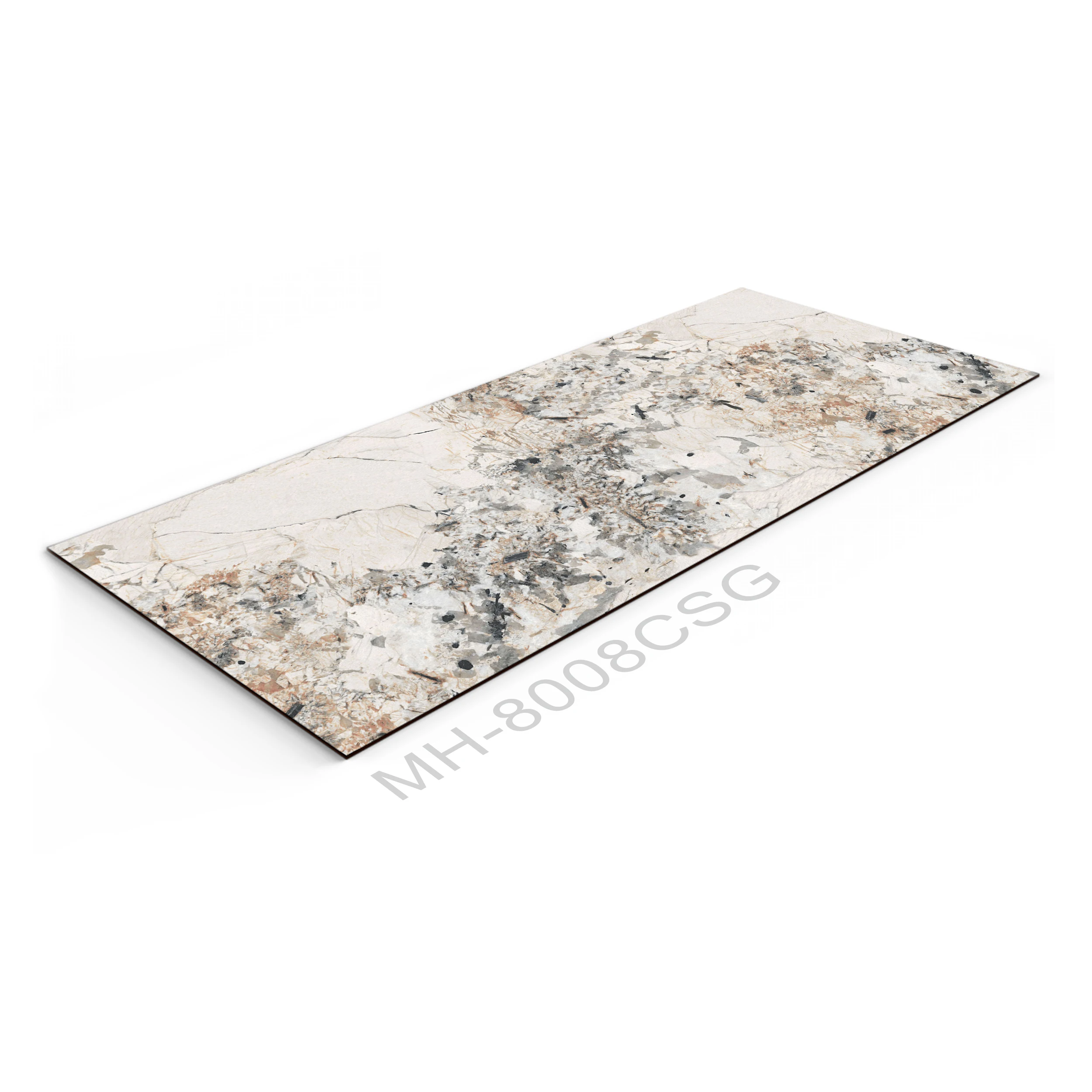 product modern dining wall panel continuous pattern solid background interior decoration silicon carbon fiber slab pet film coating-6