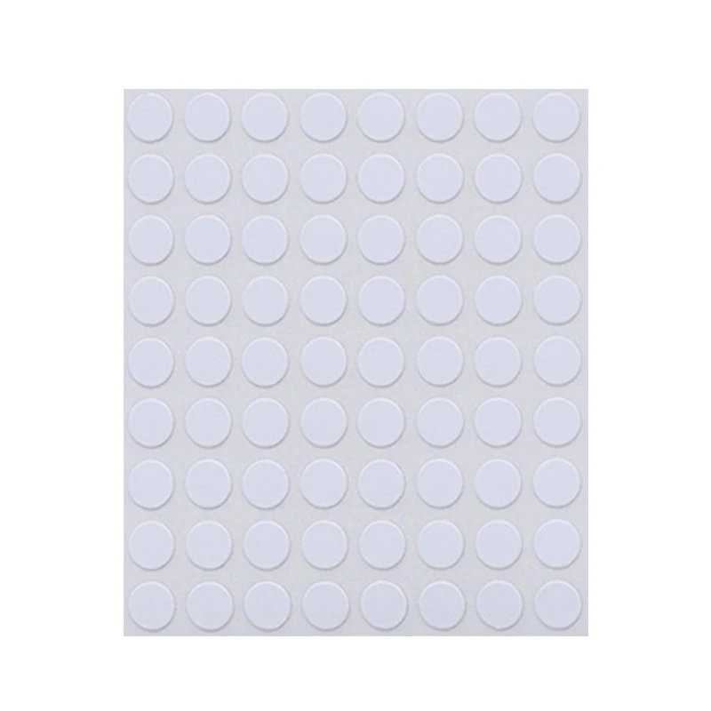 Water-Activated Color-Changing Security Labels Red PET Liquid Contact Indicator Paper Stickers Packaging Included