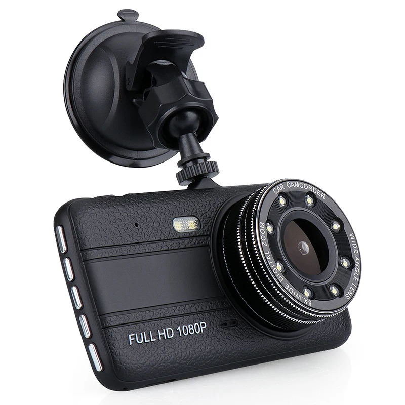 Dashcam Front And Rear Camera In Car DVR 170 Degree 1080P HD