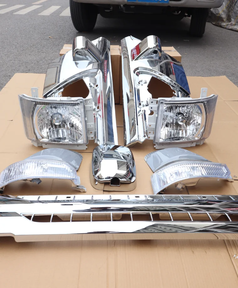 Isuzu NPR Body Kit - Chromed ABS/STEEL Parts for 1986-2018