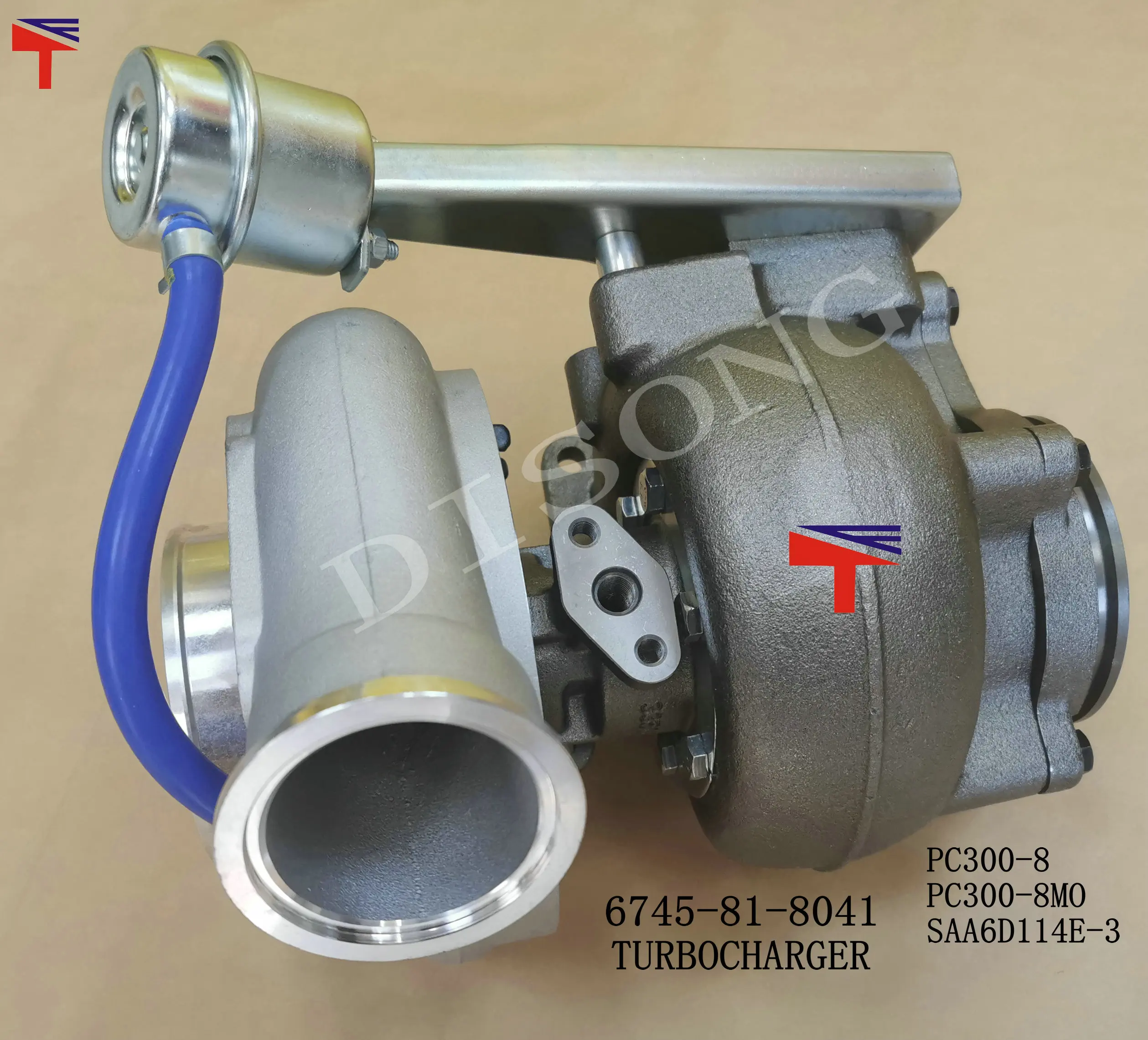 Machinery Engine Turbocharger 6745-81-8041 for Diesel Engine