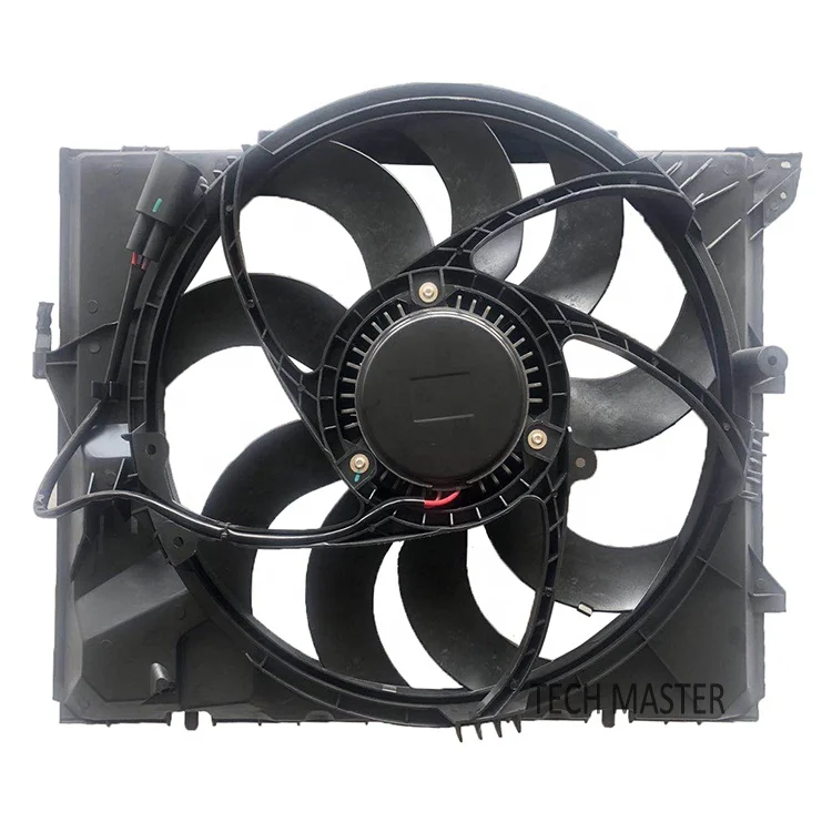 Genuine OEM Engine Cooling Fan Assembly BM-W E90 E91 600W 17427547305 17427522055 Radiator Fan Control Module