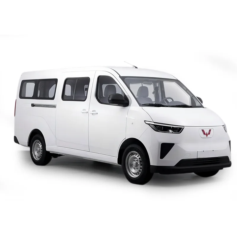Wuling Yangguang 230km Pure Electric Range Small Electric Van Bus Mini Passenger Car Electric Bus 6 Seater Passenger Vehicle