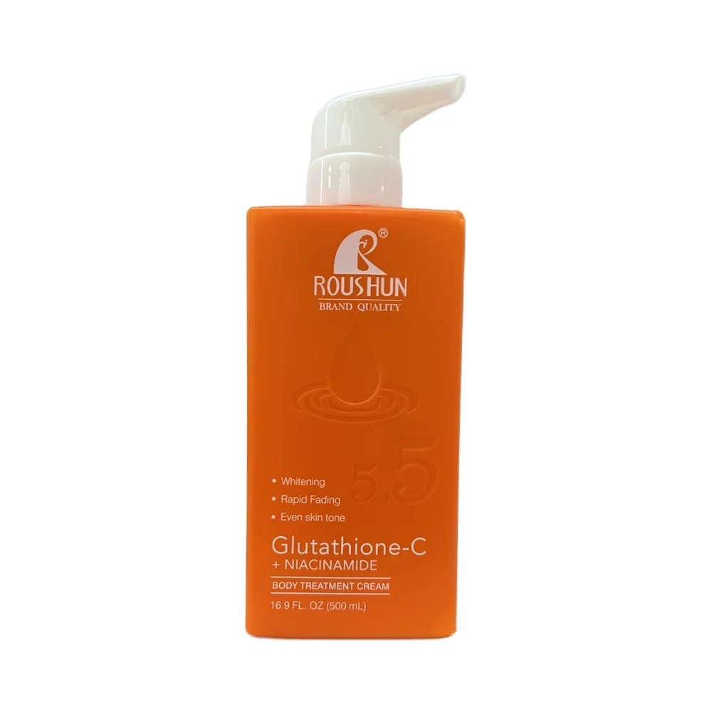 ROUSHUN Glutathione-C Retinol Body Lotion with Niacinamide, Manuka Honey & Vitamin C