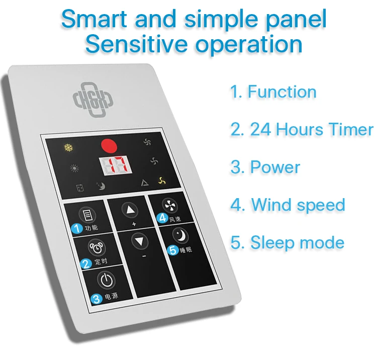 Portable Mobile Fan, 12000btu, 240 - detail 12