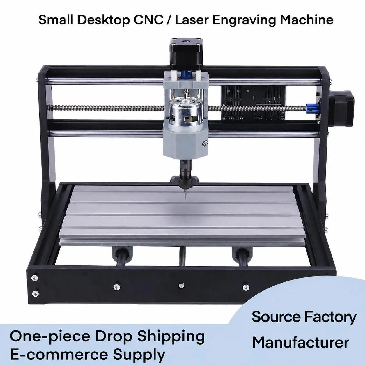 TEBAK 3-Axis 3018 CNC Router Automatic Wood Milling Carving Machine Multifunctional Laser Cutter Engraver for Wood Crafts