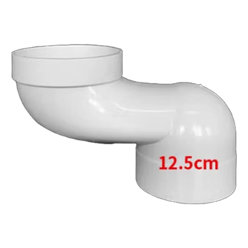 Conector Recto Para Tubo De Desagüe De Inodoro - Ajuste Universal UK - Antifugas Y Fácil Instalación