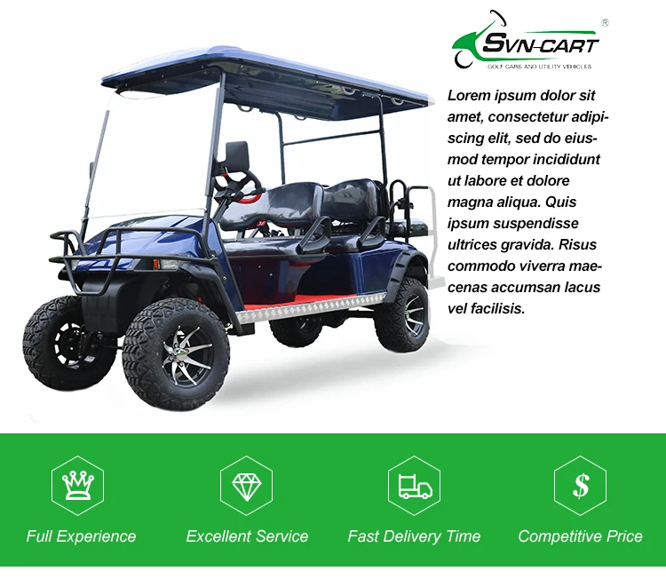 6 seater electric golf cart ,hotel golf cart,electlic hunting golf cart for sale