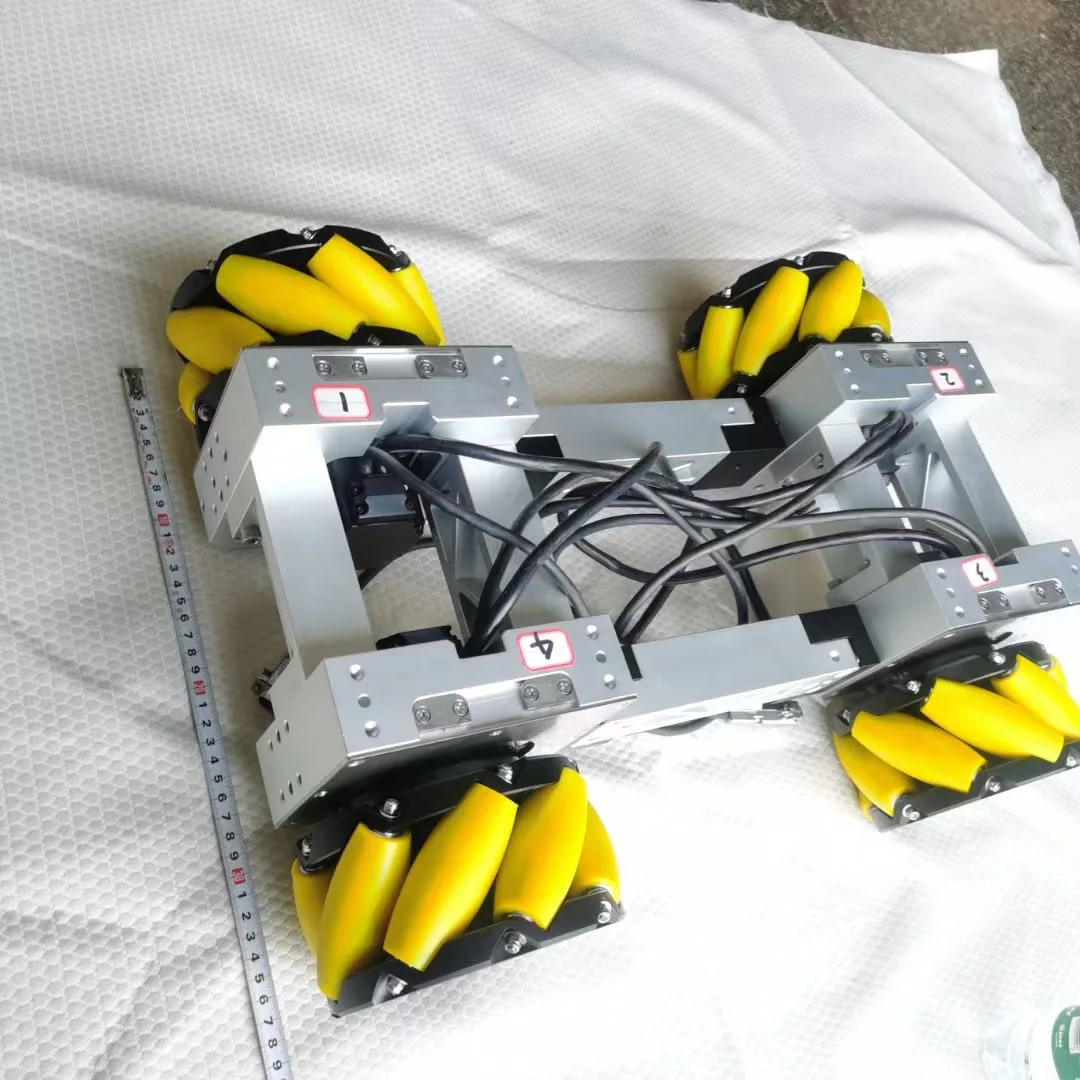 Durable PU Coating Mecanum Wheels Abrasion-Resistant Polyurethane for Omnidirectional Movement Custom