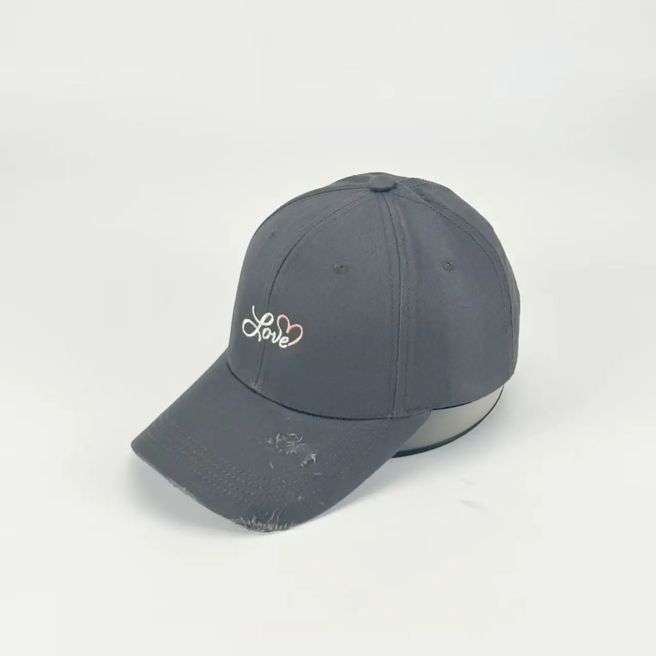 Manufacturers High Quality Cotton Baseball Caps for Men Women Casual 6 Panel Golf Caps Romantic Love Embroidered Hat for Gift