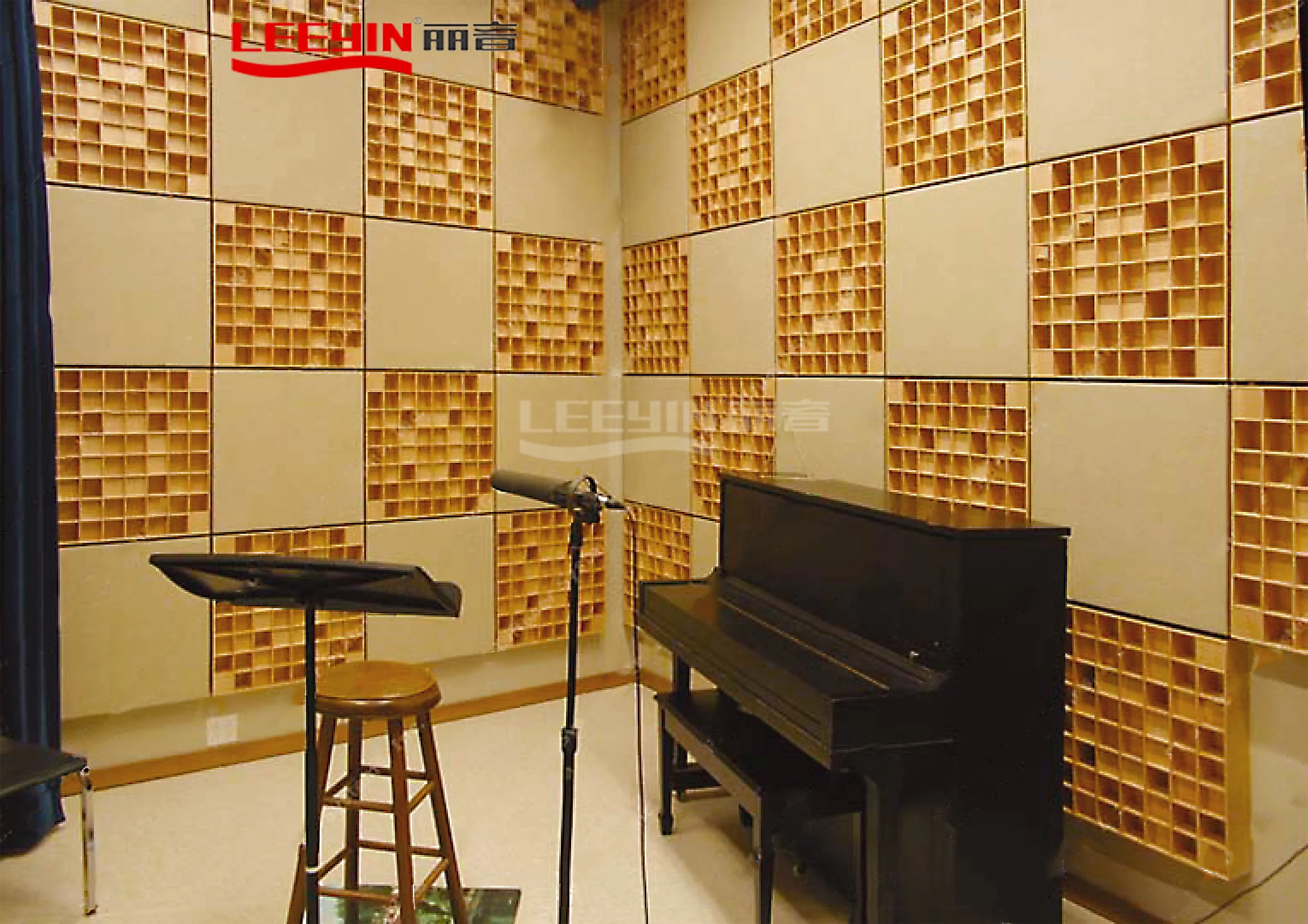 High Quality Sound Insulation Acoustic Diffuser for Bass Trap MDF Solid Wood Diffusion Acoustic Diffuser