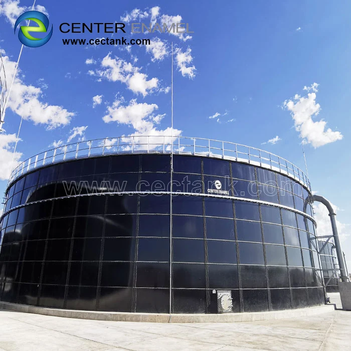 CPO Terminal Project CPO Storage Tanks Glass Fused Steel tank