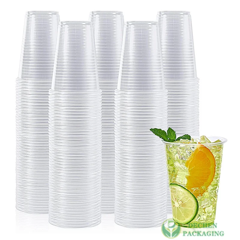 Pet Cup 32 Oz Boba Bubble Cup With Lid