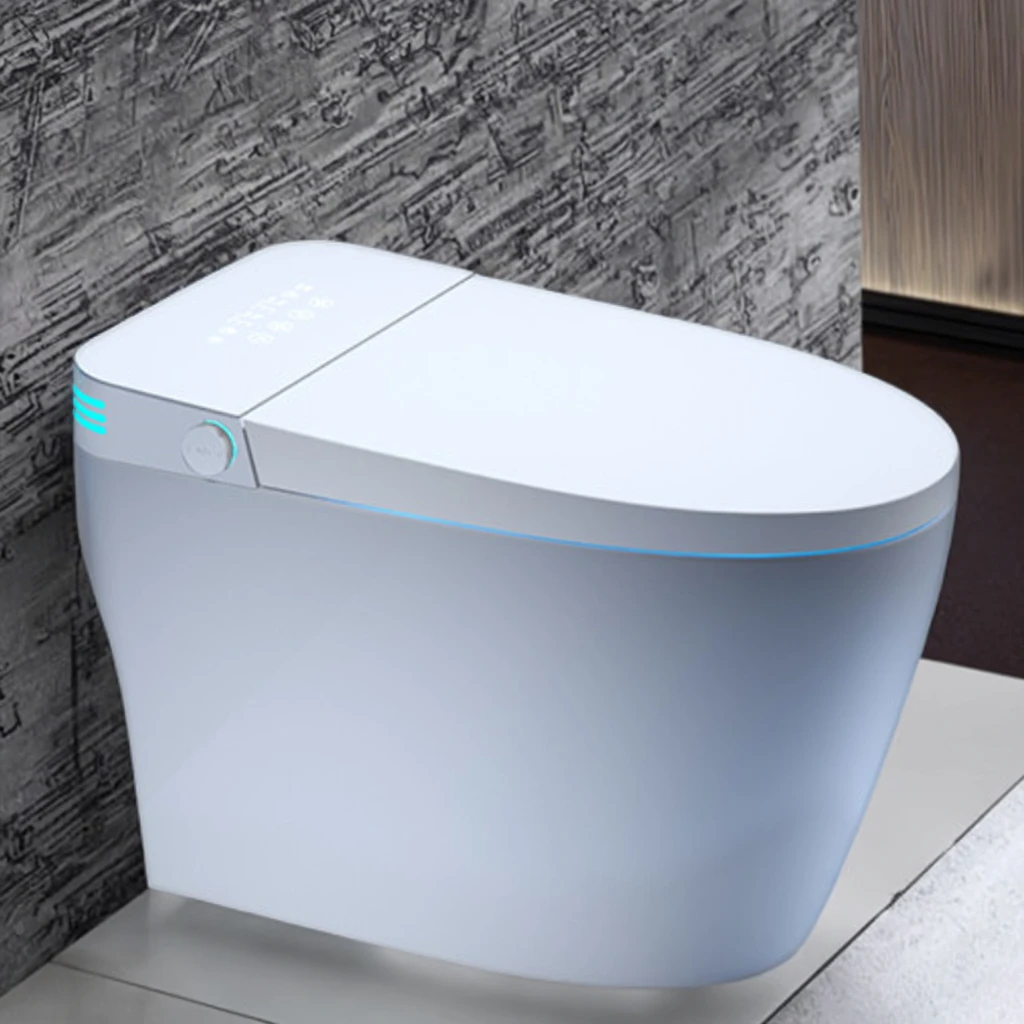 New Design Intelligent Toilet One Piece Water Closet Automatic Toilet Bowl Ceramic Smart Intelligent Wc Smart Toilet