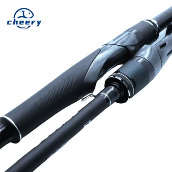 Cheery New 2.58m Carbon Long-Distance Luya Rod 2-Piece Hard Action Spot Road Sub-Rod for River & Sea Fishing – Hard Lure – view 2