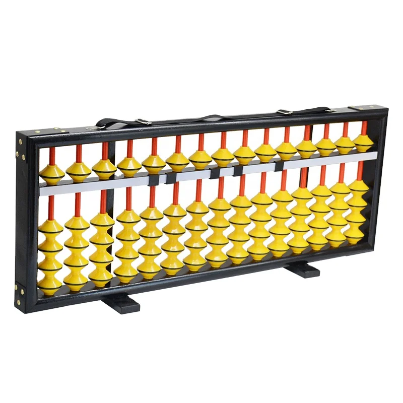 New Arrival Educational Math Tool Products 13/15/17 Rods Big Soroban Abacus with Band for Teachers