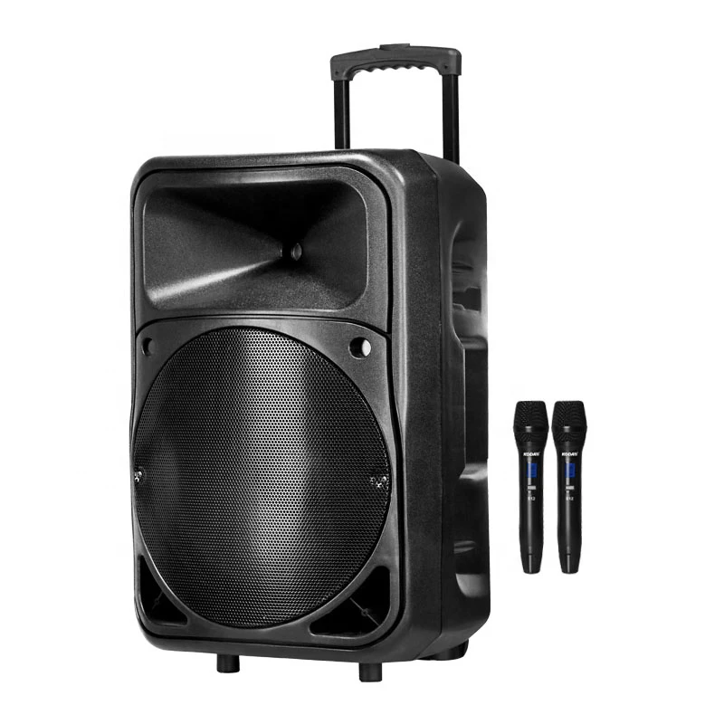Koda Factory Supplier 12/15 Inch Active Trolley Speaker With