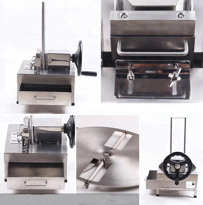 High Quality Stainless Steel Manual 1kg Chocolate Chip Shaver Machine/Mini Block Chocolate Cutting Pouch Roll Shape Machine - Image 5