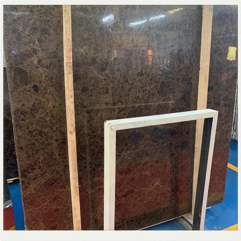 product elegant spain emperador dark brown marble slab kitchen countertop  flooring  interior decoration-5